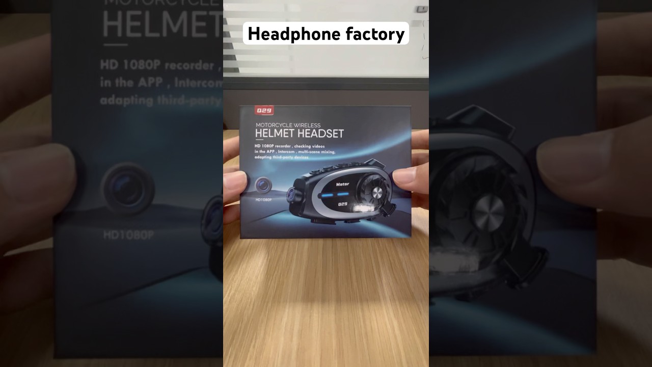 Q30PRO helmet Bluetooth headphone source manufacturer, support ODM/OEM。