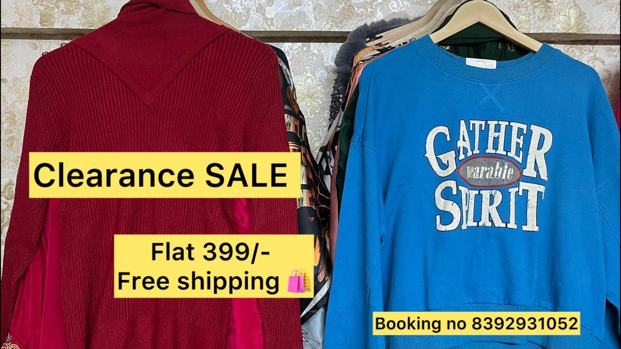 Clearance SALE Flat 399/- free shipping Booking no 8392931052,9871385222