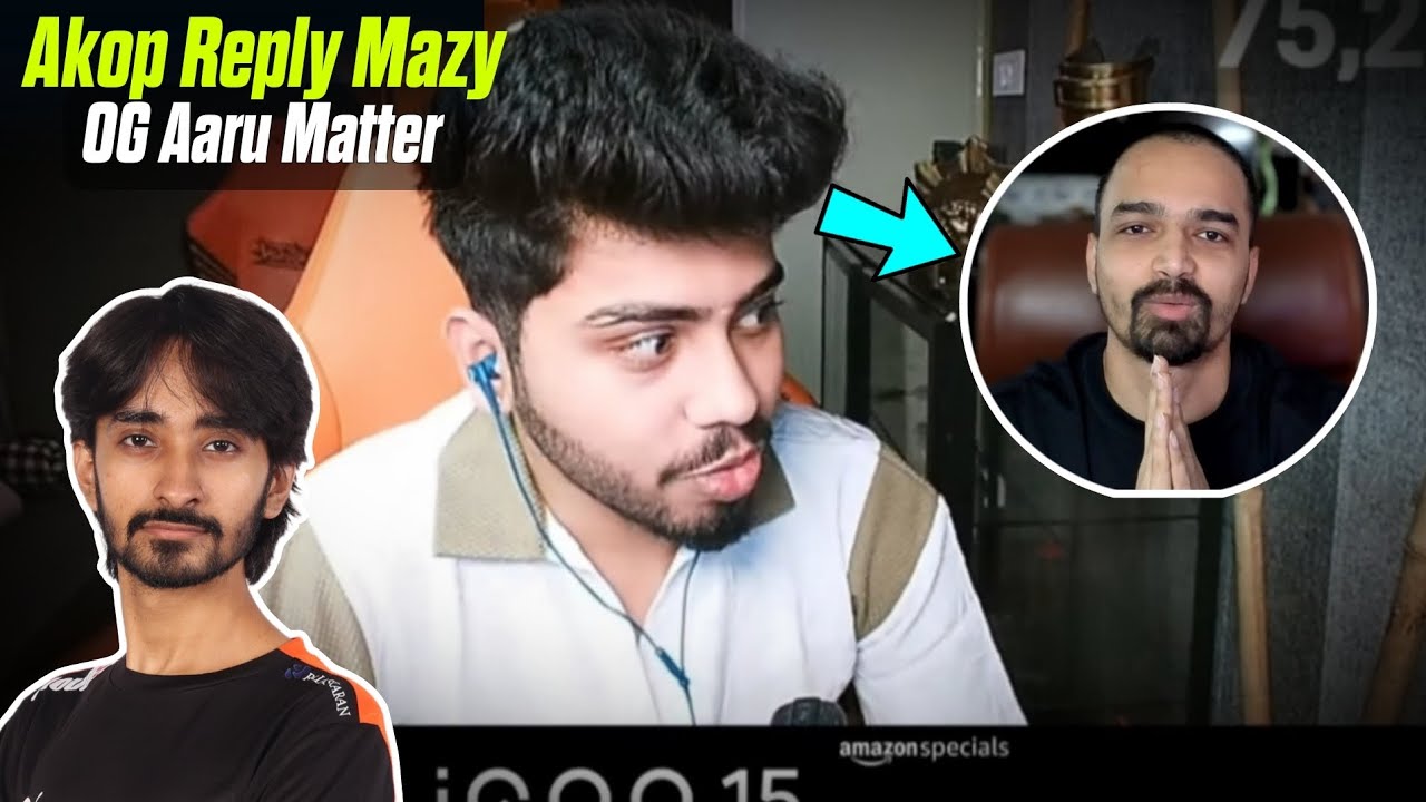 AKOP Reply PMGC 2025 Team 🤯 Mazy Aaru Statement Matter | 