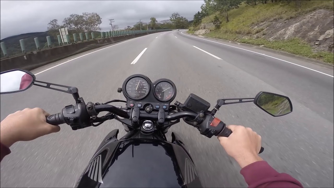 Rodolfinho da Z- Testando Honda CB 500 (Antiga)