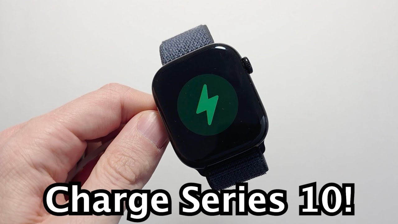 Как зарядить Apple Watch Series 10!