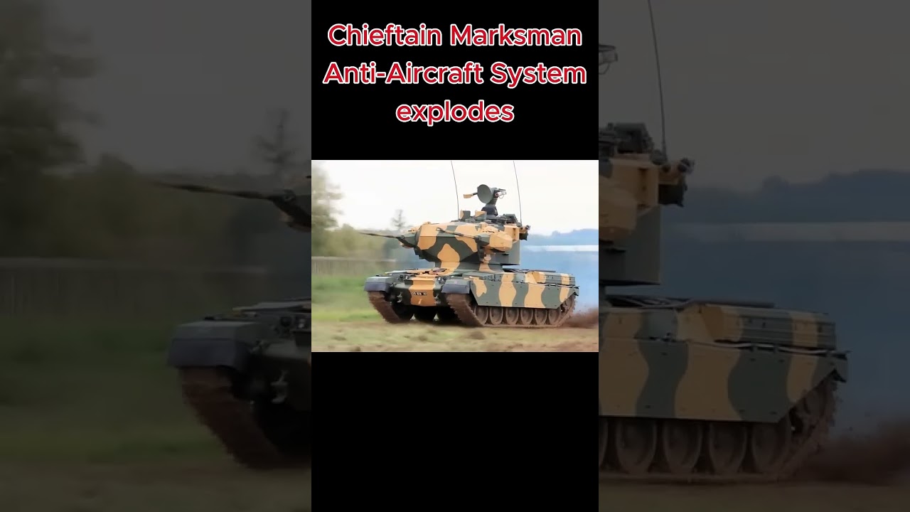 Chieftain Marksman SPAAG ai animatiin 