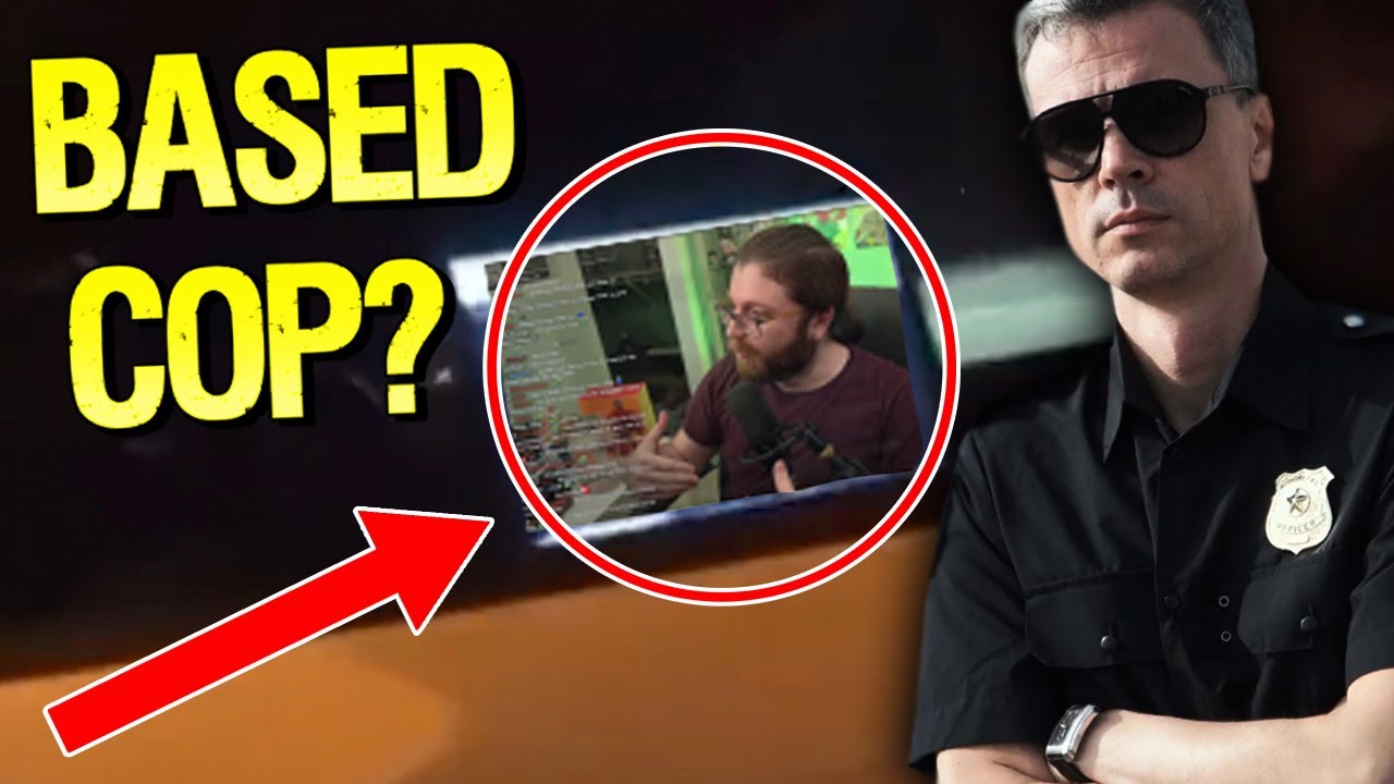 Police Officer CAUGHT Watching Vaush in Squad Car (Completely Serious)