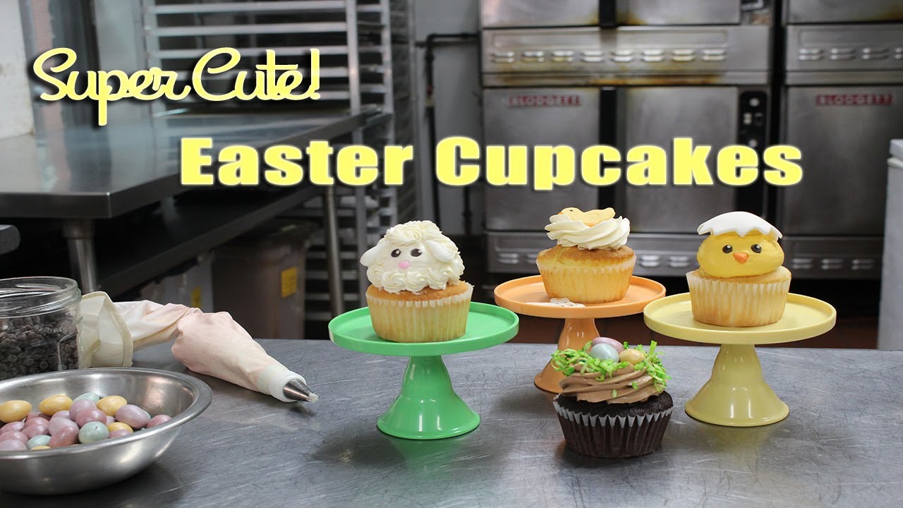 Learn to make Easter Cupcakes!