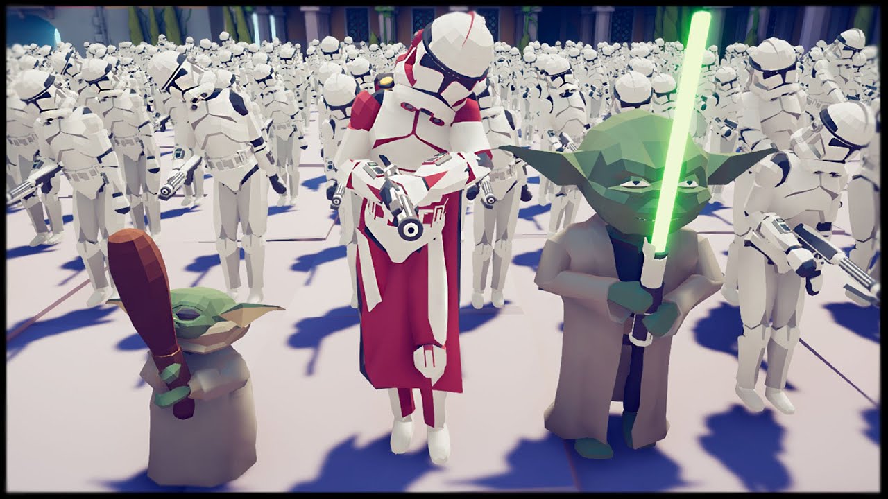TABS Clone Army vs EVERY FACTION! - Totally Accurate Battle Simulator: Star Wars Mod