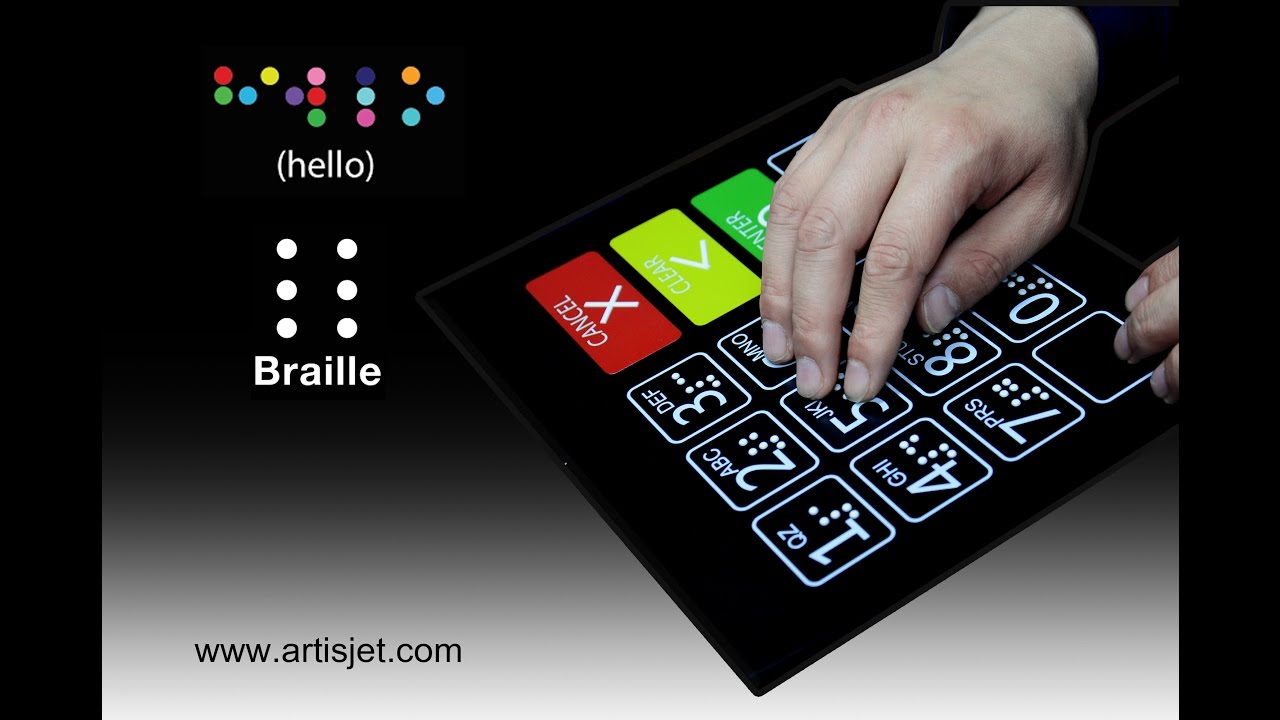Custom Braille Signage Printer/Direct Braille Printer/ADA printer