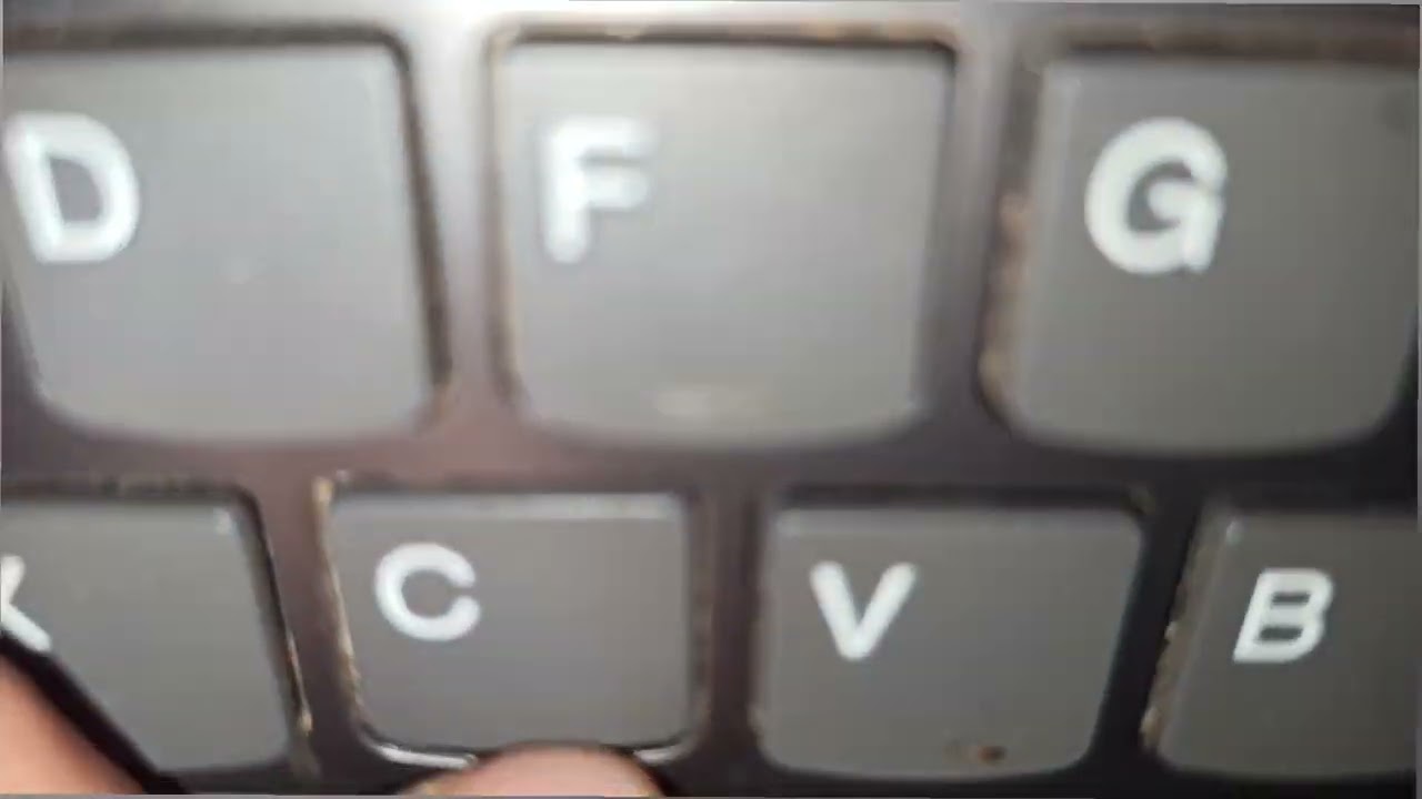 Como encaixar tecla espaço notebook Lenovo simples e fácil