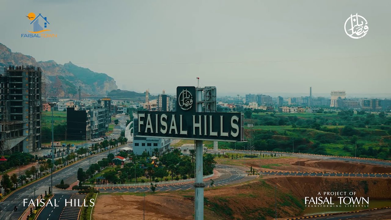 Experience the stunning views of Faisal Hills nestled beside the majestic Margalla Hills, Islamabad