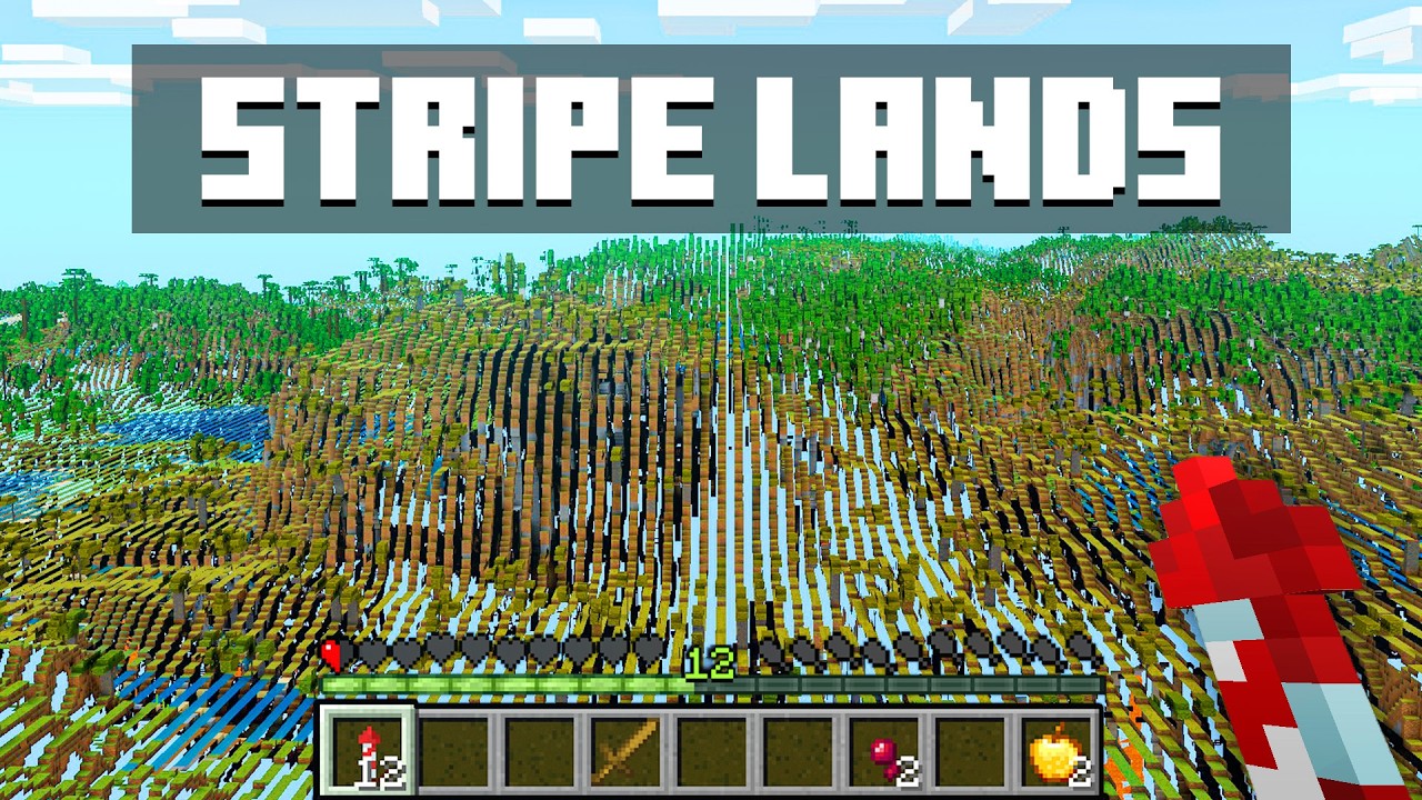 Znalazłem STRIPE LANDS w MINECRAFT!