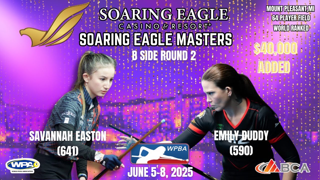 2025 WPBA Soaring Eagle Masters - Savannah Easton vs Emily Duddy