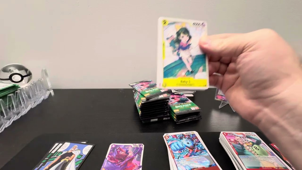 Распаковка бустерного бокса One Piece OP12 Legacy of the Master (2 шт.): Blackbeard SP Hit!