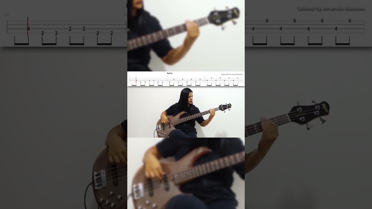 Descobridor dos sete mares - Bass Cover  #shorts #basscover