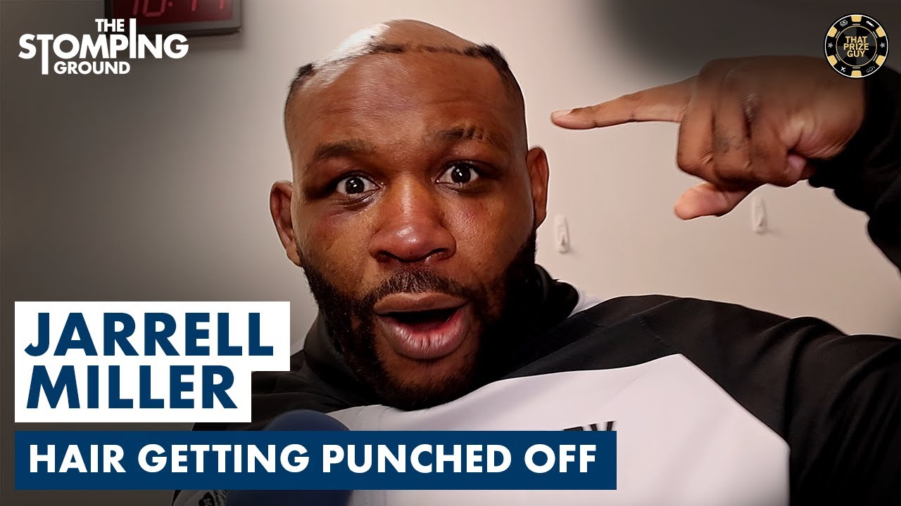 “I’M F**KING BALD!” - Jarrell Miller HILARIOUS Interview After Hair Falls Off During Victory 
