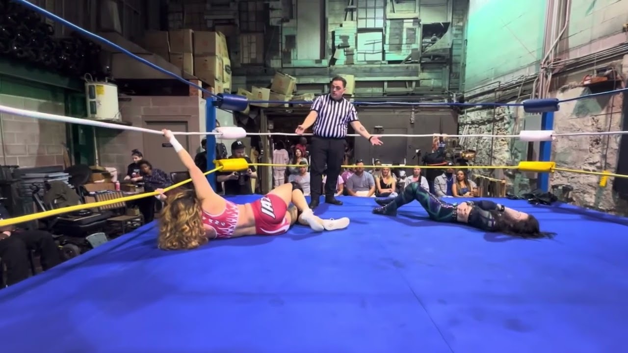 Jazzy Yang vs. Brooklyn Barrett at @DYNAMICWrestlingAssociation 