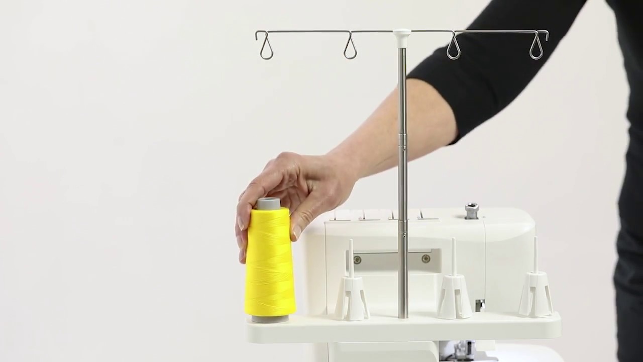 Singer Overlock S14-78 Threading Guide: 2 Thread Overedge Narrow