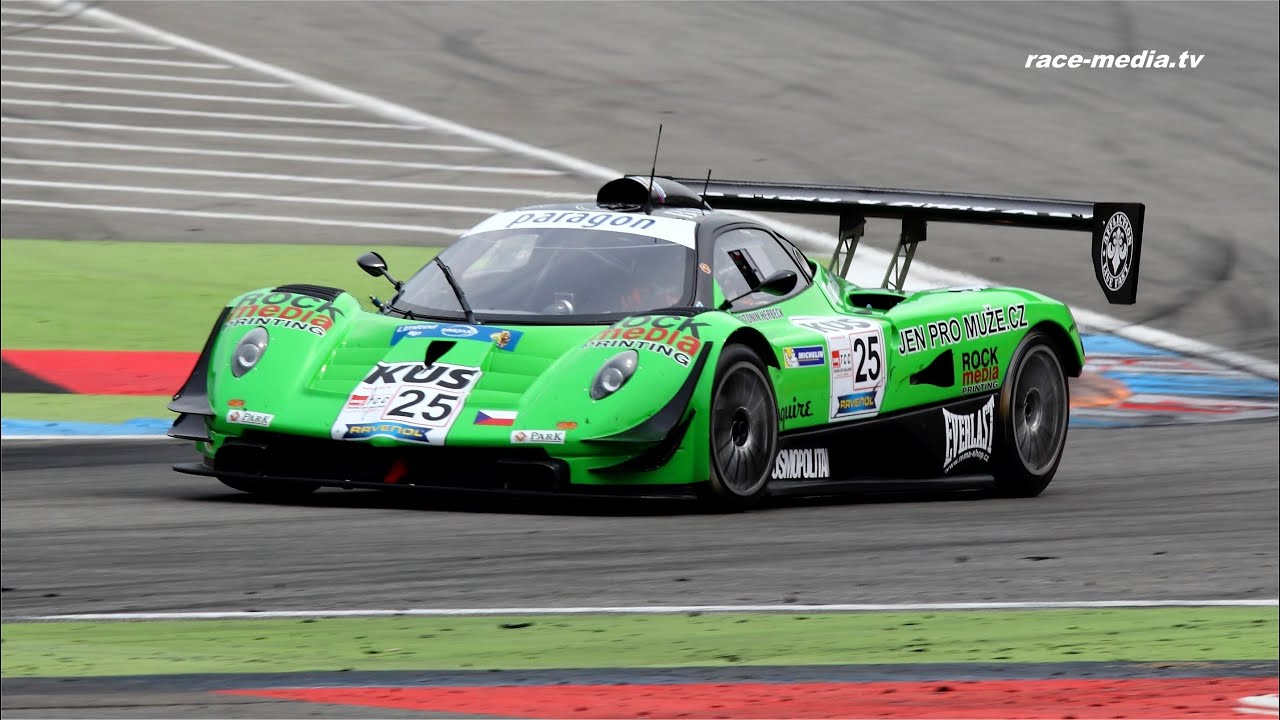 Pagani Zonda GR GT1 Herbeck DMV TCC 2014 Hockenheimring (Race 1) race-media.tv Onboard Motorsport