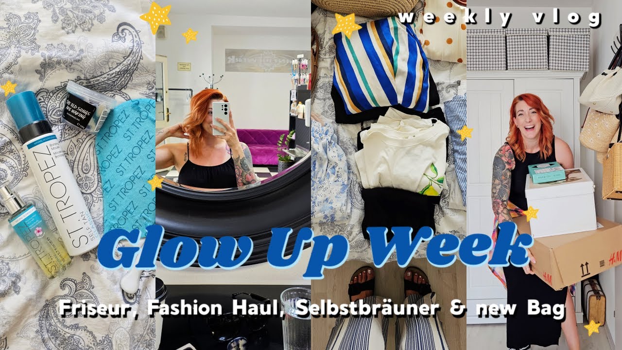 Glow Up for Italy: Selbstbräuner, New Bag, Fashion Haul, Friseur, New Invisalign // Weekly Vlog 207