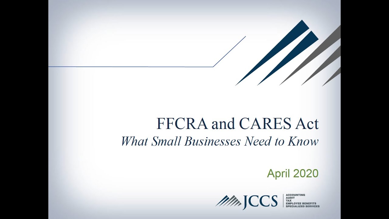 COVID 19  Financial Opportunities for Small Businesses