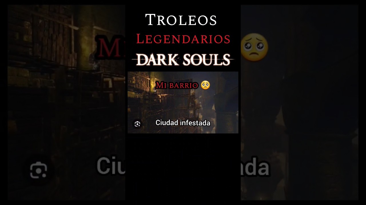 DARK SOULS - Troleos legendarios - Ciudad infestada #eldenring #shadowoftheerdtree #souls #gaming