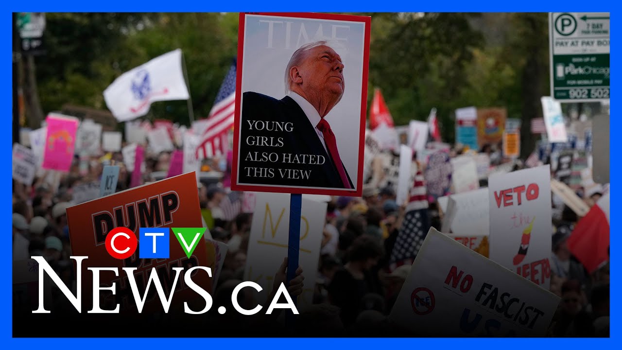 'U.S. protesters were fired up and spirited’ at third ‘No Kings’ rally against Trump: Ham