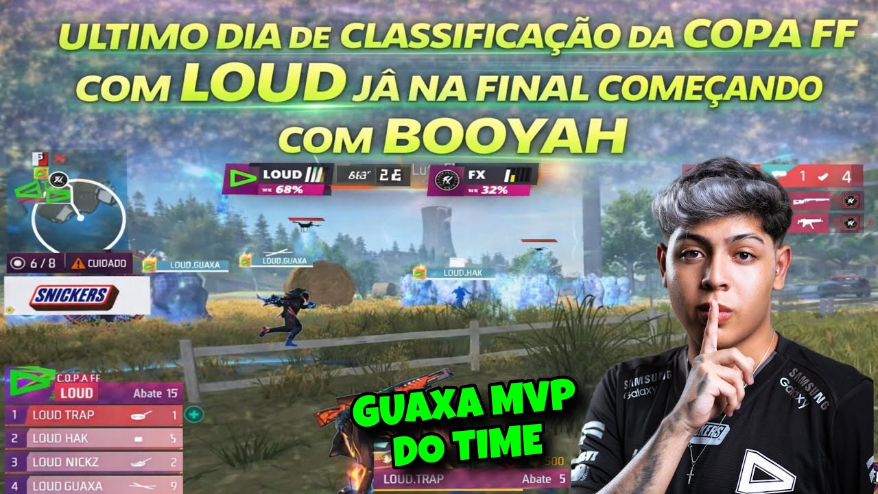 ÚLTIMO DIA DE CLASSIFICAÇÃO!!! LOUD JÁ NA FINAL E COMEÇA COM BOOYAH 🔥
