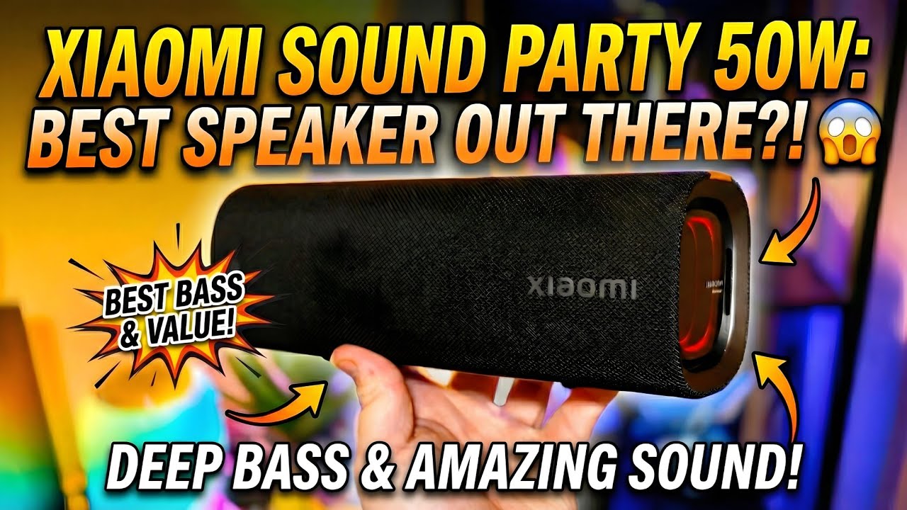 Обзор Xiaomi 50W Sound Party: 
