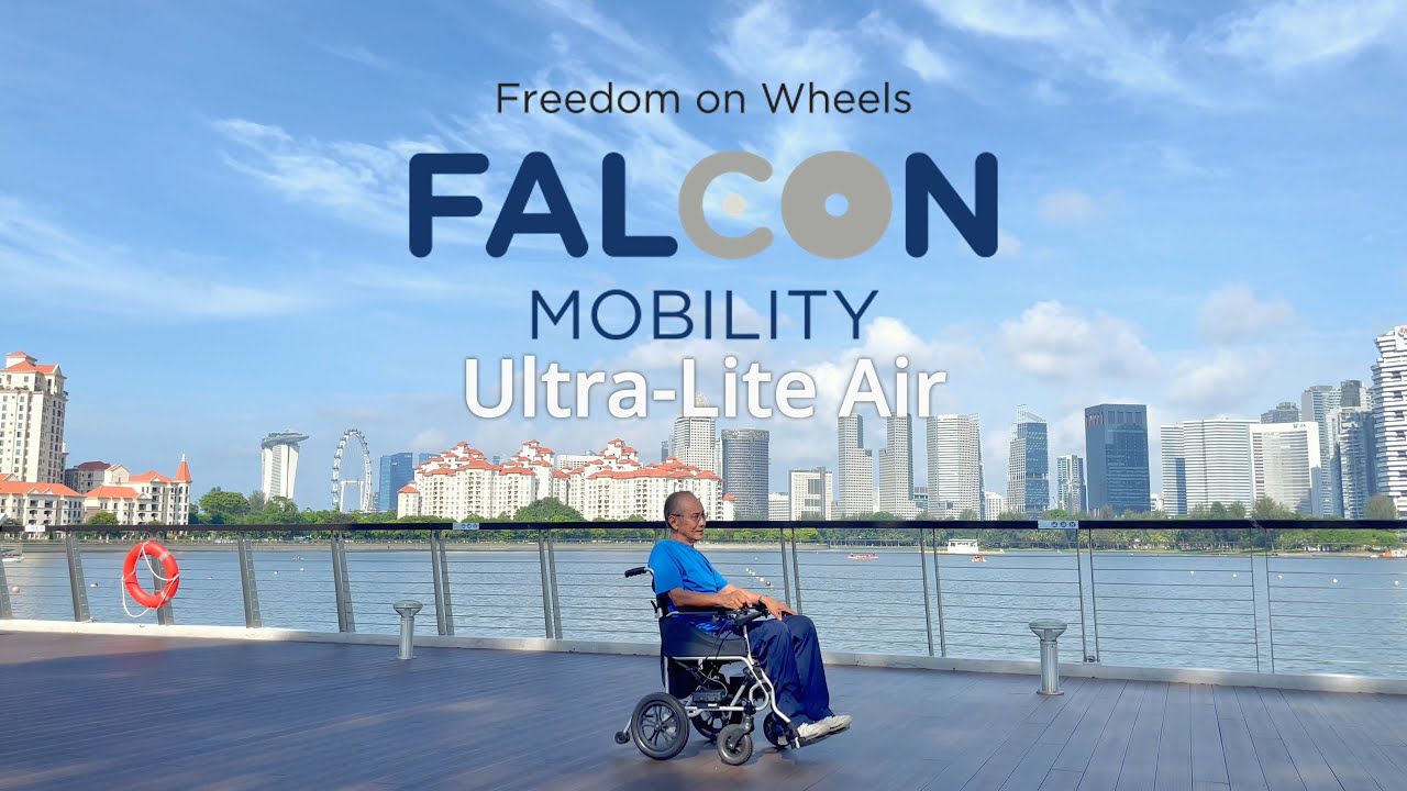 Falcon Ultra-Lite Air Electric Wheelchair (12KG)