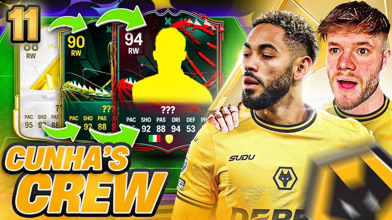 I Unlocked An INSANE IMMORTALS EVO on FC25! 😱 | Cunha's Crew #11