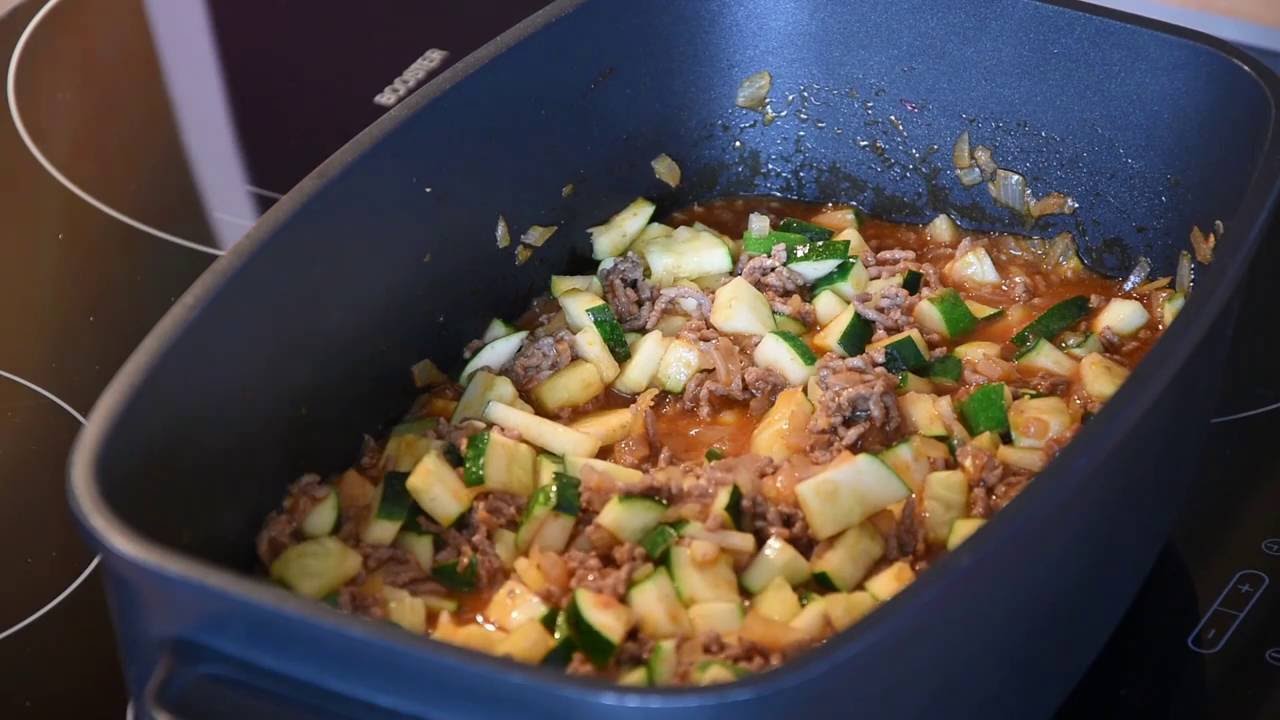 Zucchini Hackfleisch Pfanne - super lecker