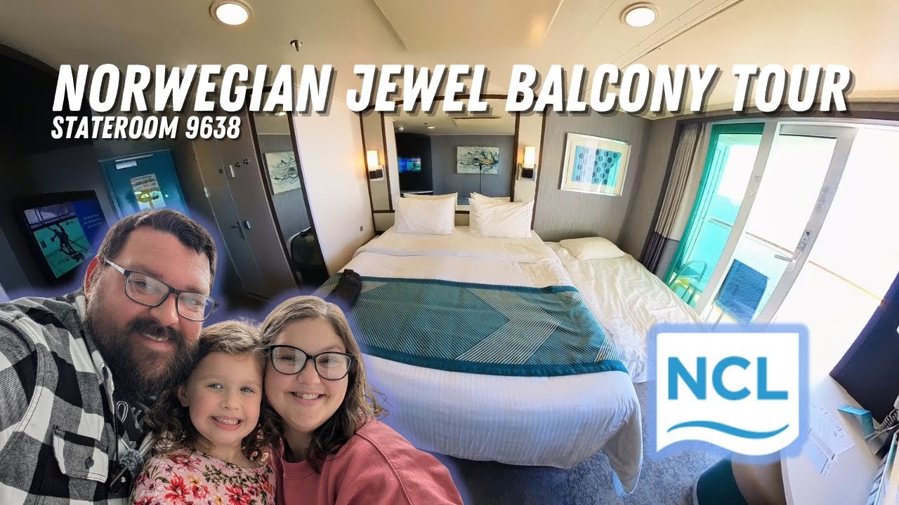 Экскурсия по каюте с балконом 9638 на лайнере Norwegian Jewel!