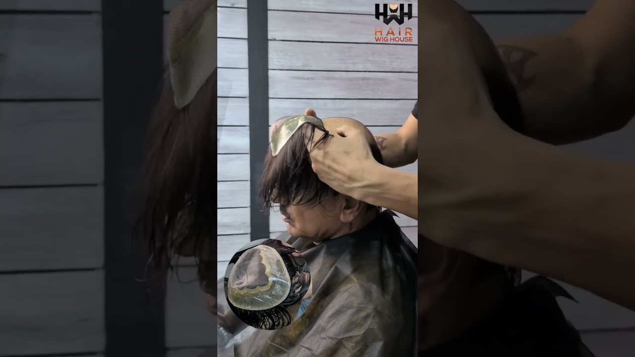 Simple look in Hair Patch | Hair wig house