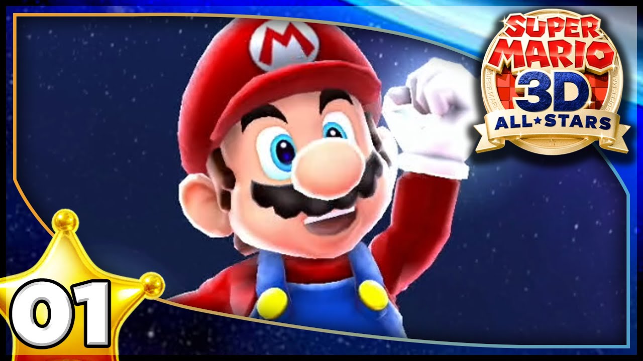 Gateway Galaxy & Good Egg Galaxy! Super Mario Galaxy (3D All-Stars) 100% Walkthrough Part 1!