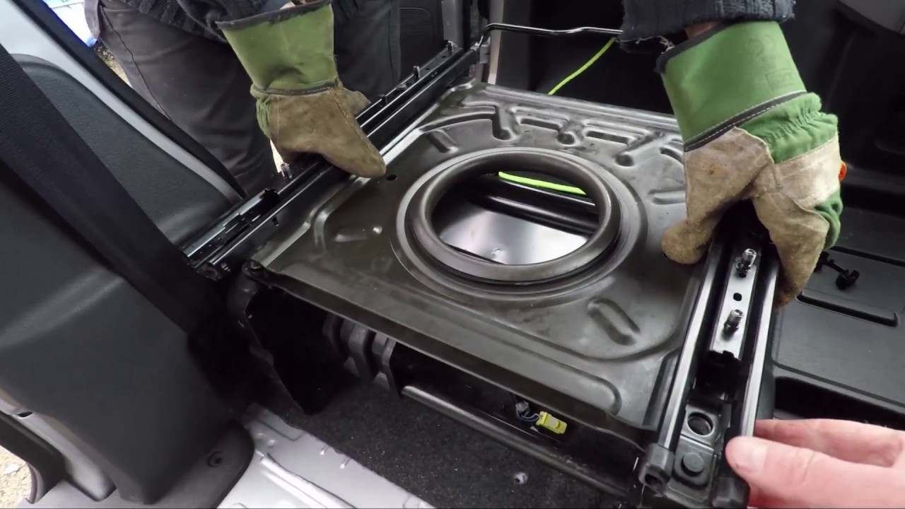 Nissan NV200 Combi Campervan conversion- Part 2- Installing a swivel seat