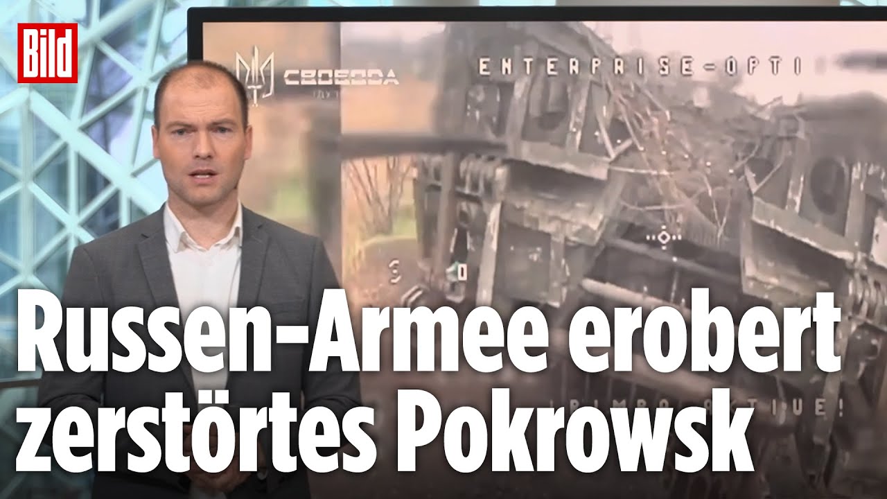 Ukraine zerstört 60 Jahre alten Brückenlegepanzer | BILD-Lagezentrum