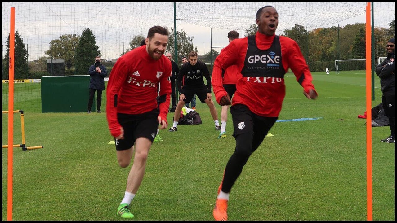 I TRAIN WITH PREMIER LEAGUE TEAM!
