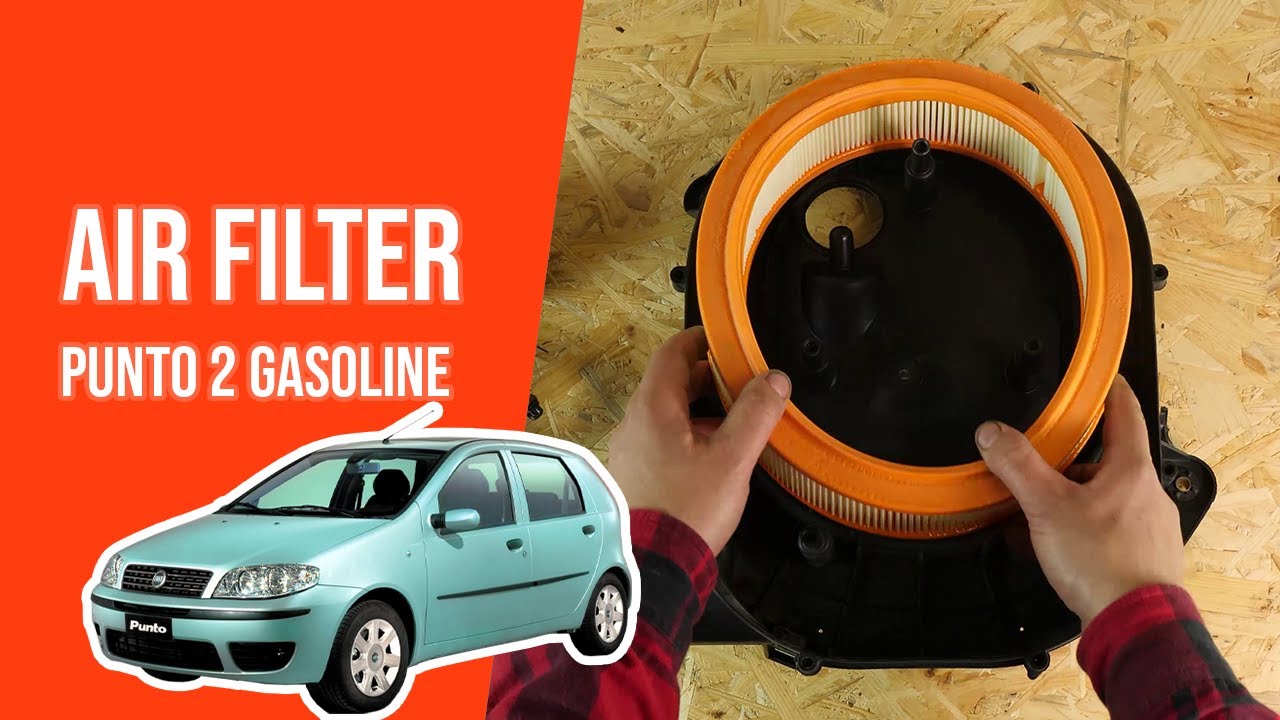 How to replace the air filter Punto mk2 1.2 💨