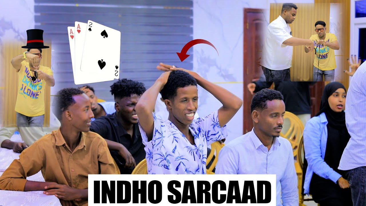 KAN INDHO SARCAAD KA BADAN AMUU SIXIROOL YAHAY NALA DAABO