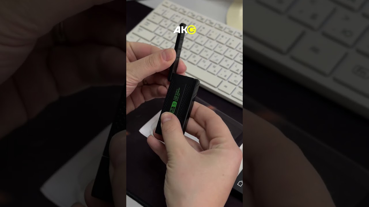 Wi-Fi USB приемник 2.4G/5.8G (1300 Mbps) с антенной
