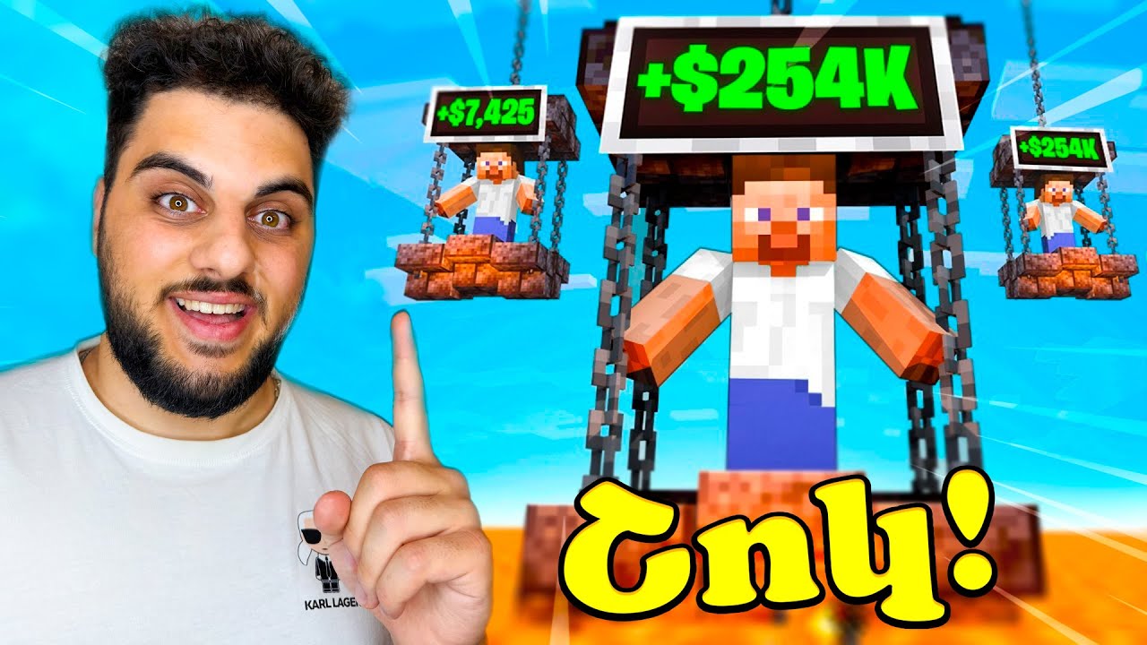 Աշխատեցի Լիքը Գումարներ CSC-ում! Minecraft Hayeren