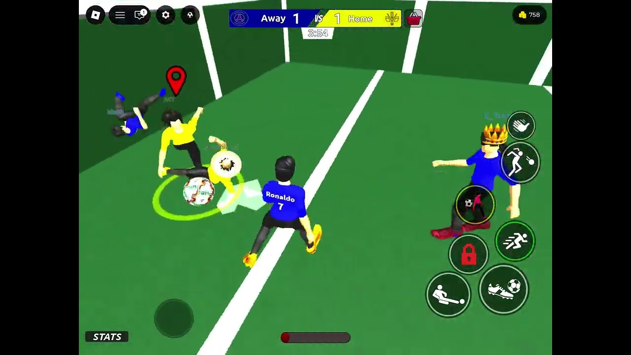 Me playing realistic street soccer did I do good