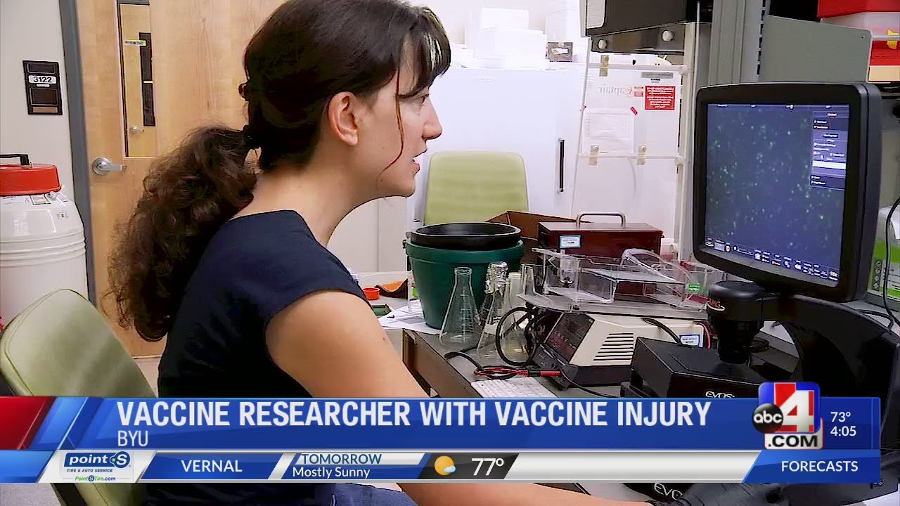 Vaccine researcher sustained vaccine injury