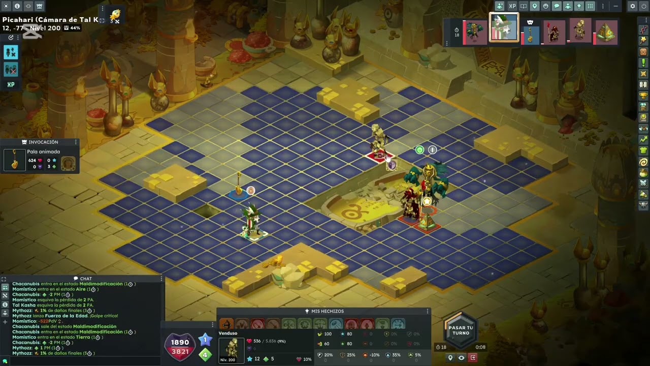 Solotage Talkasha Anutrof Dofus Unity 3.0 (Mythozz servidor Tal kasha)