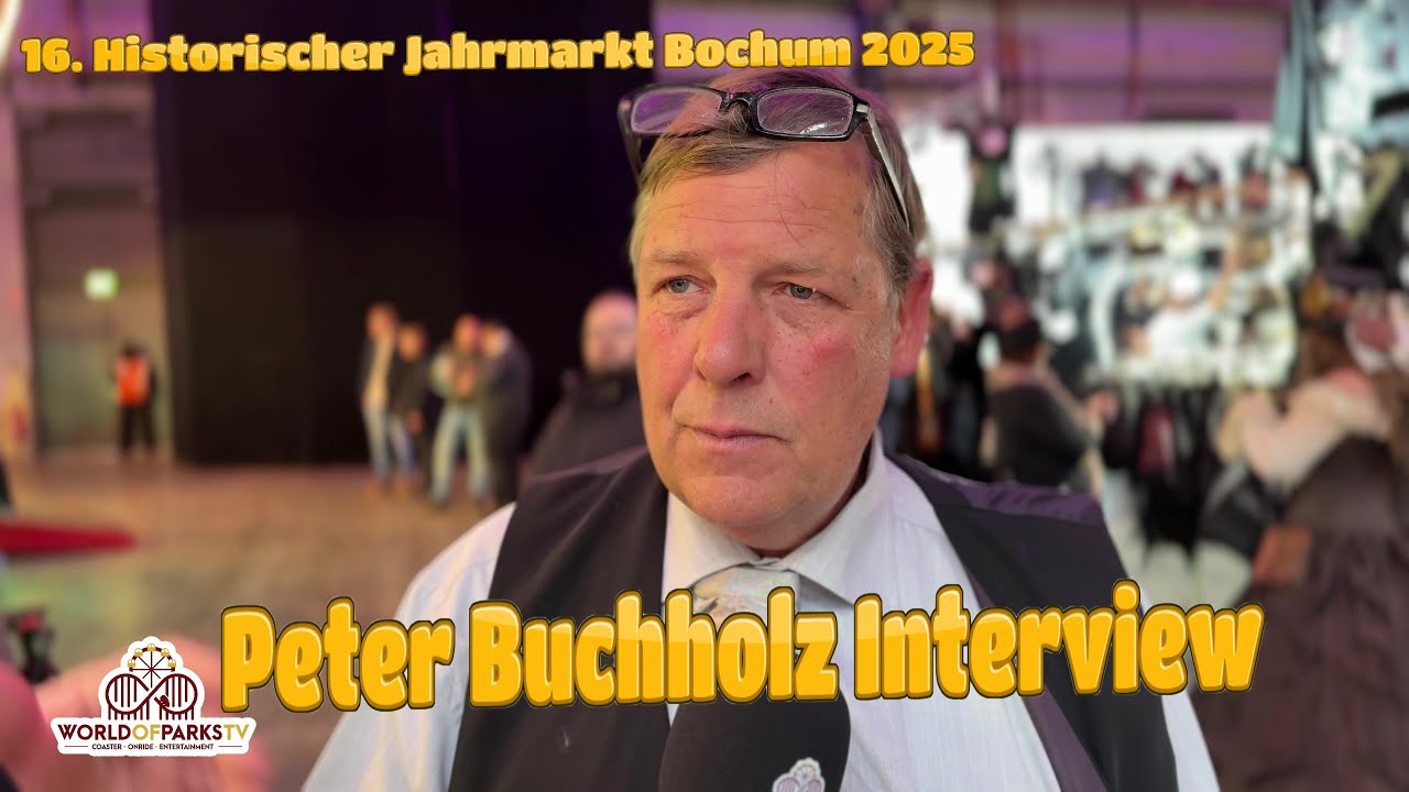 Peter Buchholz – Die Raupenbahn (Interview) Kirmes Fahrgeschäft - Historischer Jahrmarkt Bochum 2025