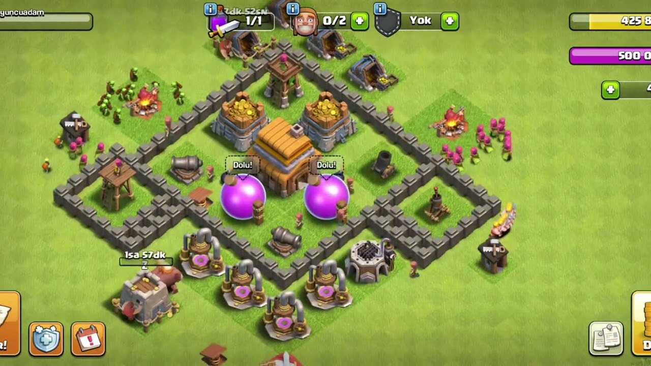 Günün mücadeleleri #clashofclans 