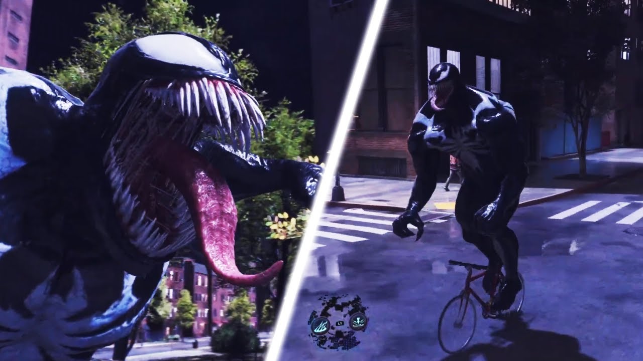 SPIDER-MAN 2 PS5: COMO JOGAR COM O VENOM NO MUNDO ABERTO (GLITCH) + VENOM DE BIKE