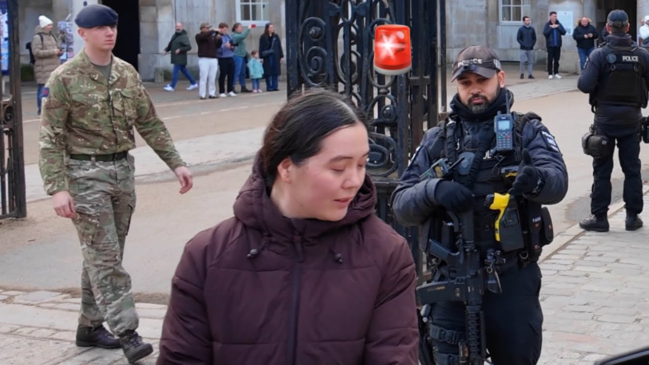 Tourist DEFIES Soldier… Police Shut It Down Fast!