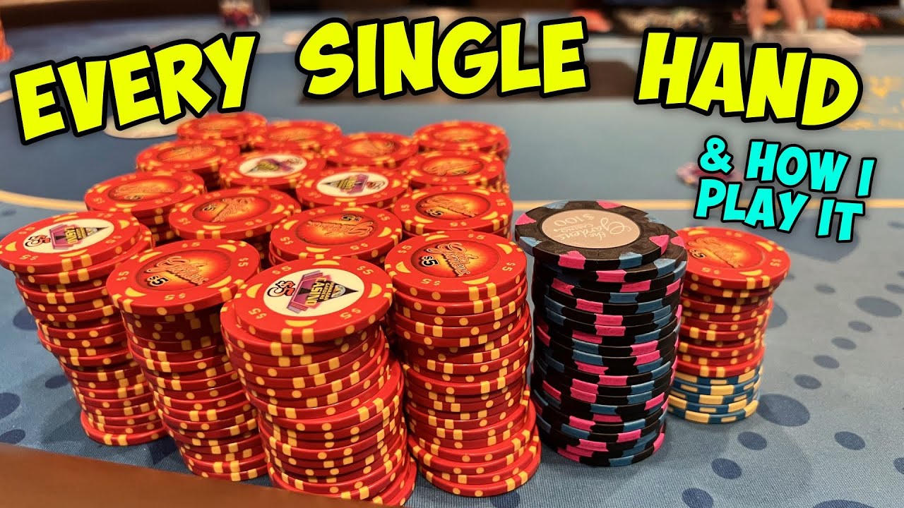 Как я играю КАЖДУЮ РАЗДАЧУ | Poker Vlog #73