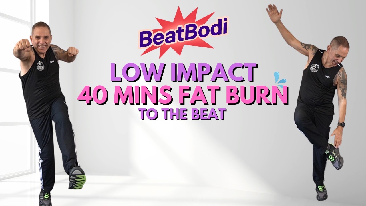 40 MIN Walking Dance Workout | Low Impact Cardio to Burn Fat 🔥 Fun At-Home Fitness