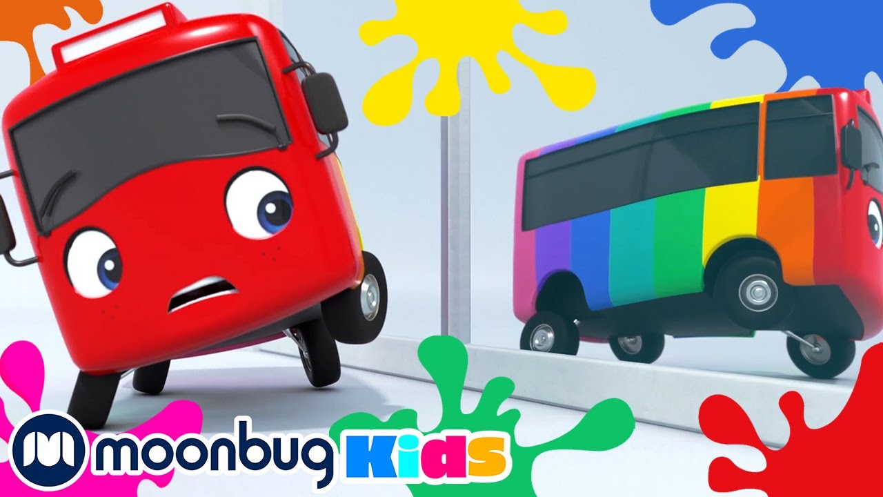 Buster Changes Color - Learns Colors! | Go Buster By Little Baby Bum | Kids Cartoons & Baby Videos