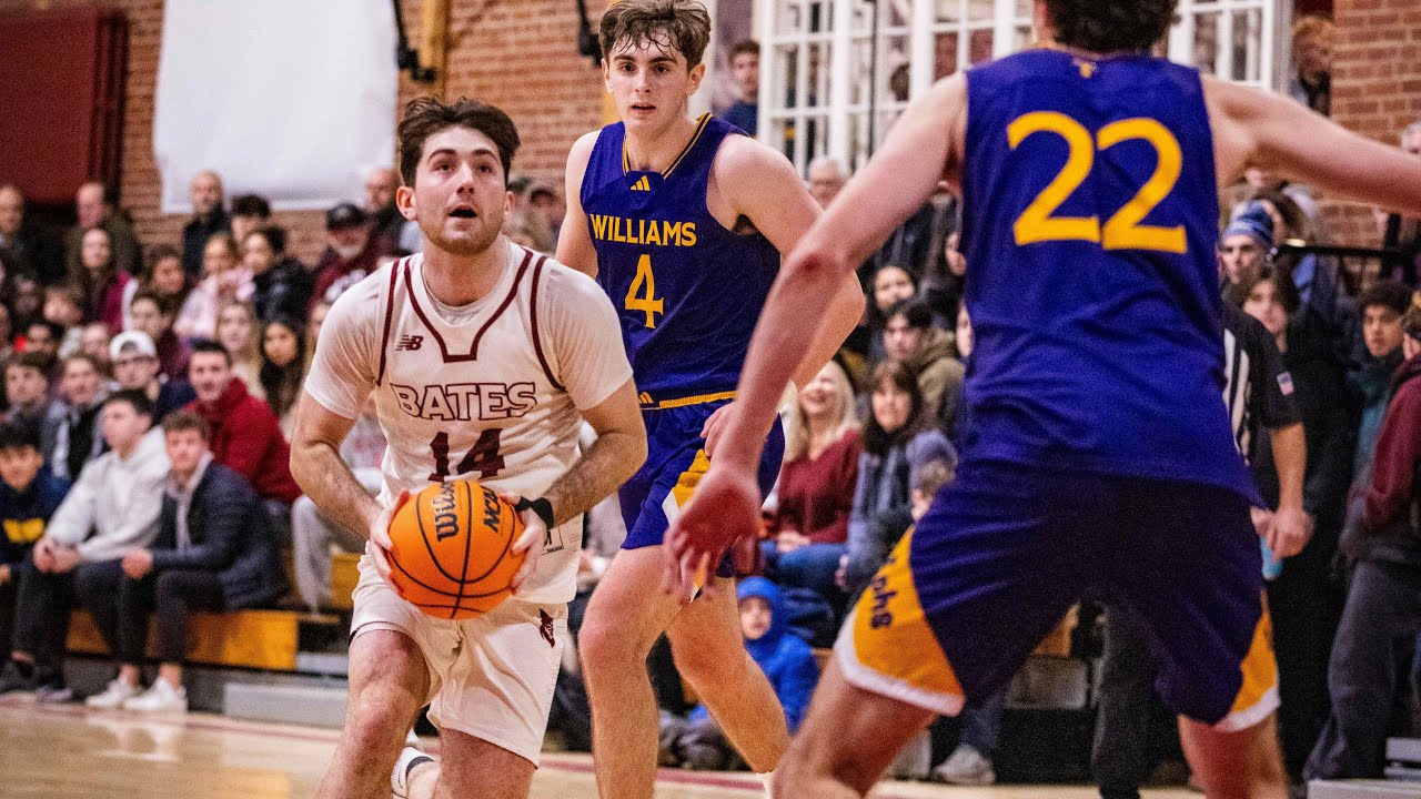 2026 Bates Men’s Basketball vs. Williams Highlights